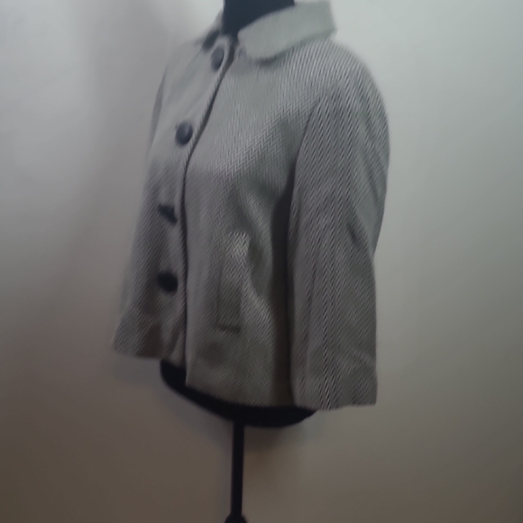 New York & Company Black and White Jacket - Picture 6 of 7